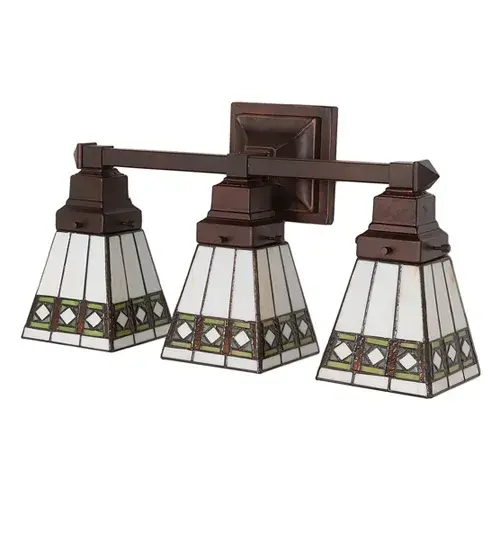The Meyda Tiffany - Diamond Band Mission by Meyda Lighting - Image 3