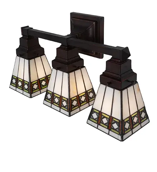 The Meyda Tiffany - Diamond Band Mission by Meyda Lighting - Image 4
