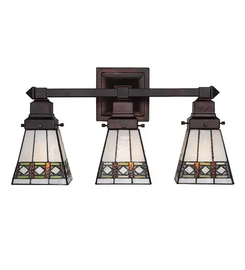The Meyda Tiffany - Diamond Band Mission by Meyda Lighting - Image 5