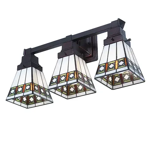 The Meyda Tiffany - Diamond Band Mission by Meyda Lighting - Image 6
