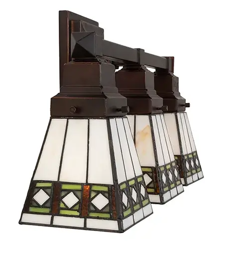 The Meyda Tiffany - Diamond Band Mission by Meyda Lighting - Image 8