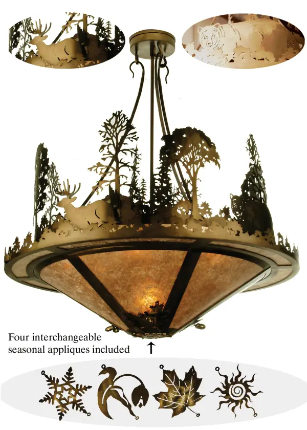 The Wildlife on the Loose by Meyda Lighting