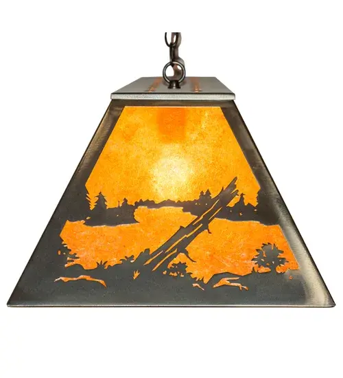 The Meyda Tiffany - Deer At Lake by Meyda Lighting - Image 7