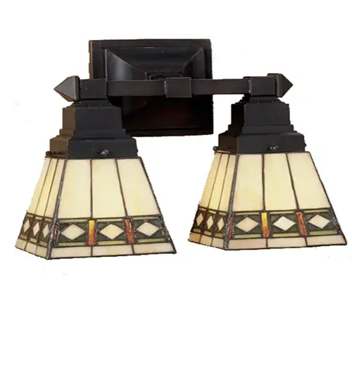 The Meyda Tiffany - Diamond Band Mission by Meyda Lighting