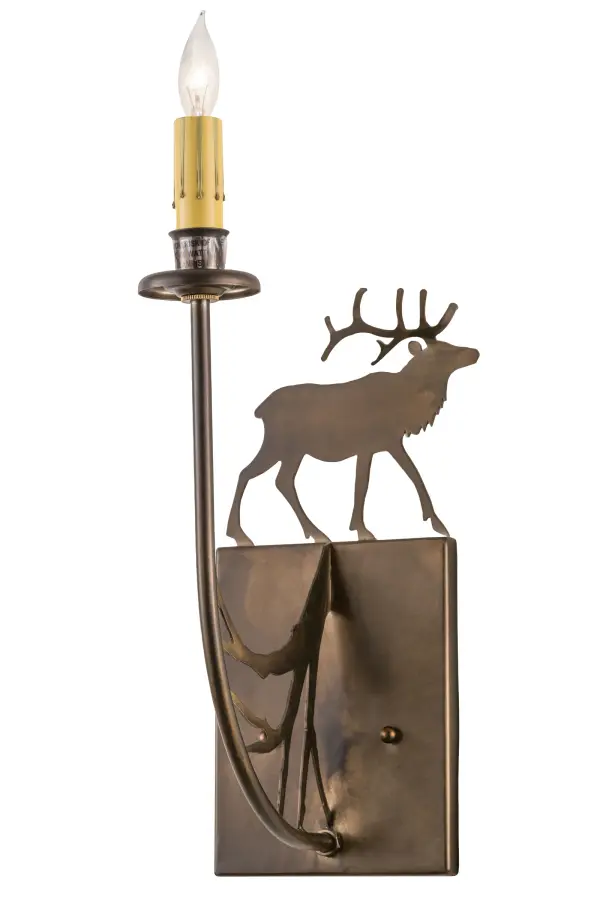 The Lone Elk by Meyda Lighting