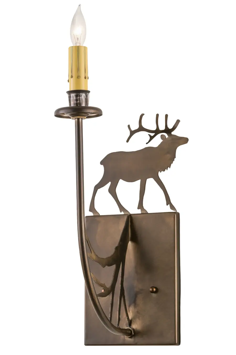 The Lone Elk by Meyda Lighting
