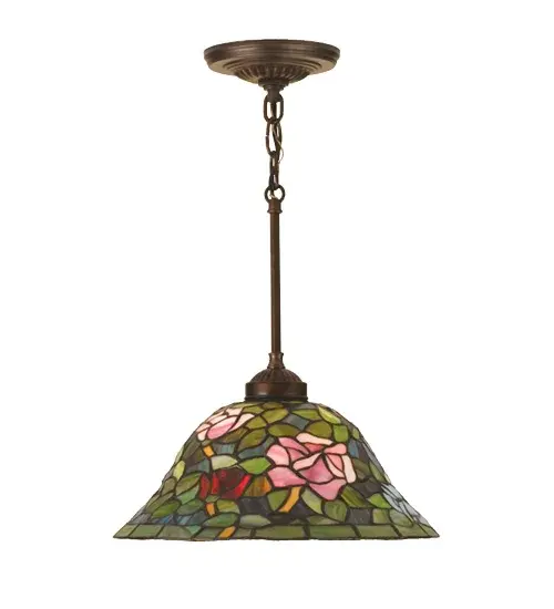 The Tiffany Rosebush by Meyda Lighting