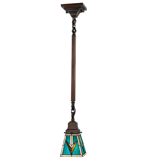 5"Sq VALENCIA Mission Mini Pendant