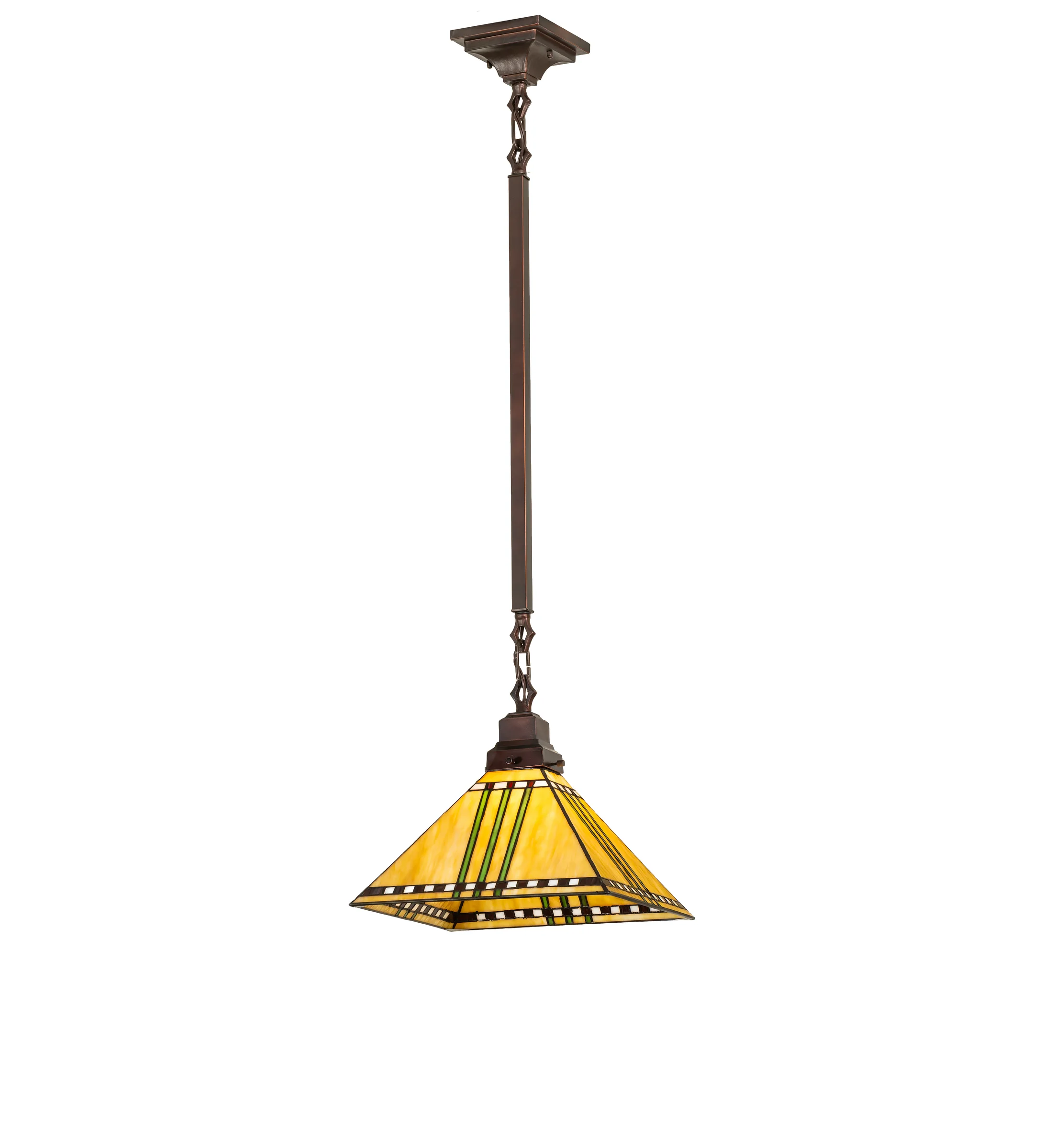 Prairie Corn One Light Pendant in Mahogany Bronze