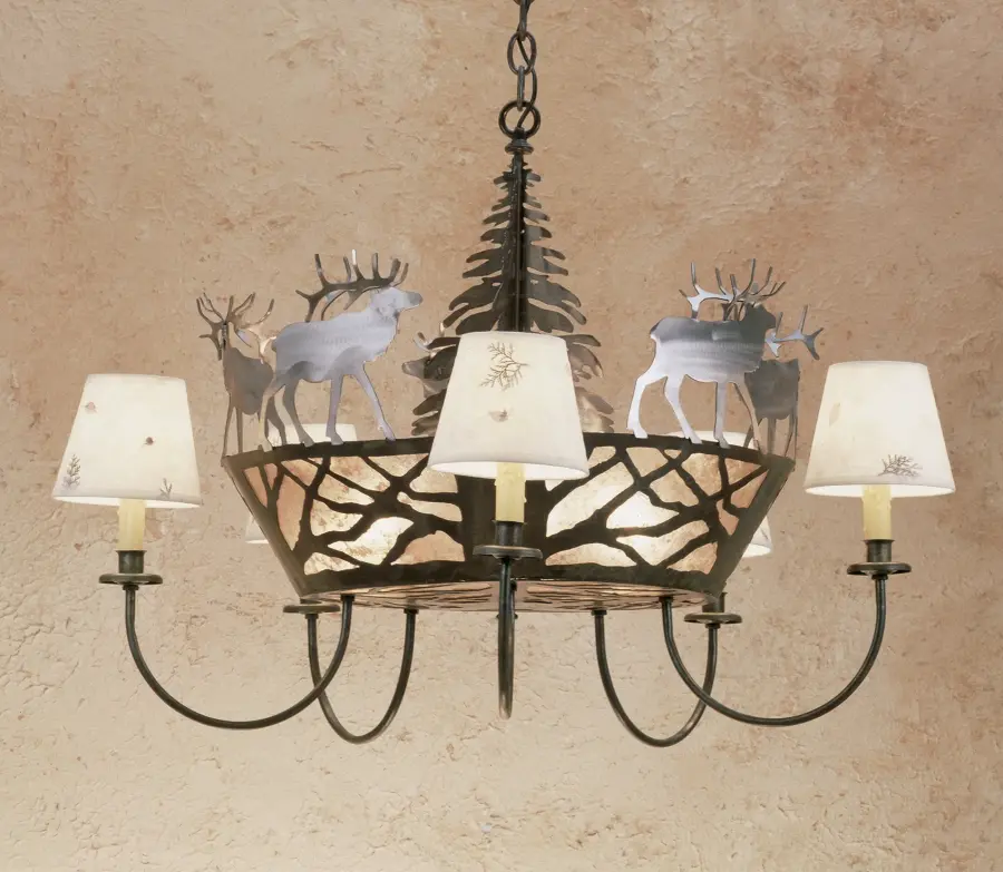 The Elk on the Loose by Meyda Lighting - Image 1
