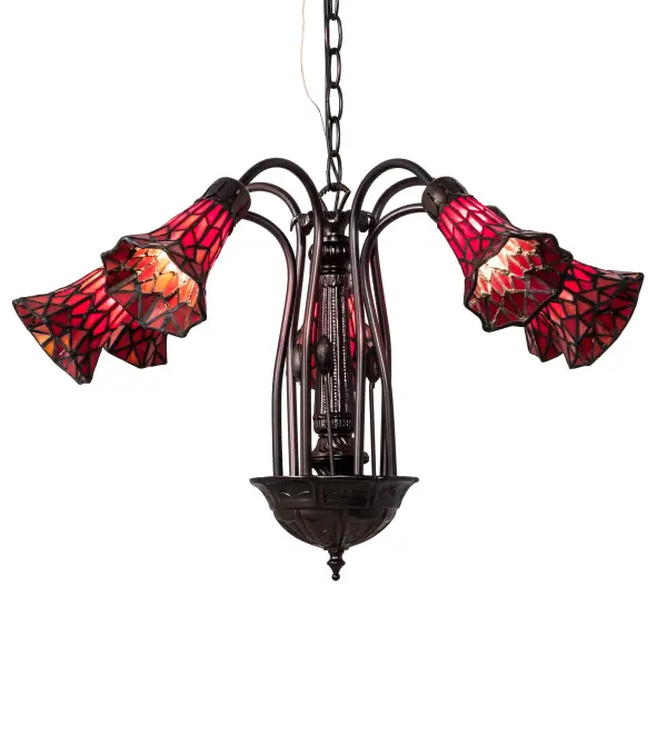The Meyda Tiffany - Stained Glass Pond Lily by Meyda Lighting - Image 1