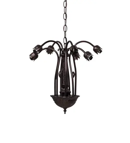 The Meyda Tiffany - Stained Glass Pond Lily by Meyda Lighting - Image 11