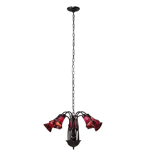 The Meyda Tiffany - Stained Glass Pond Lily by Meyda Lighting - Image 10