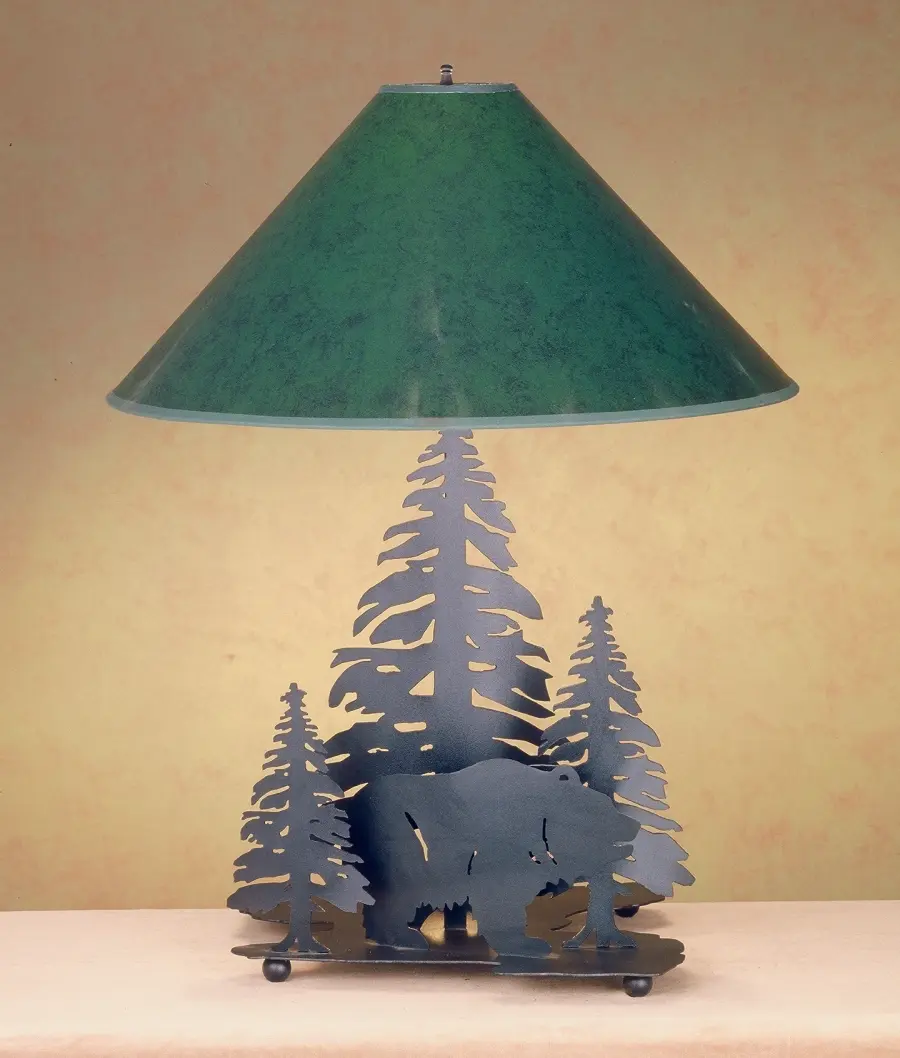The Grizzly Bear Through the Trees by Meyda Lighting