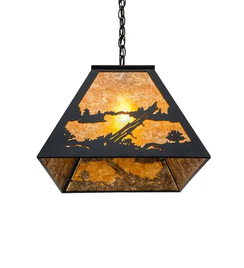 The Meyda Tiffany - Deer At Lake by Meyda Lighting - Image 8