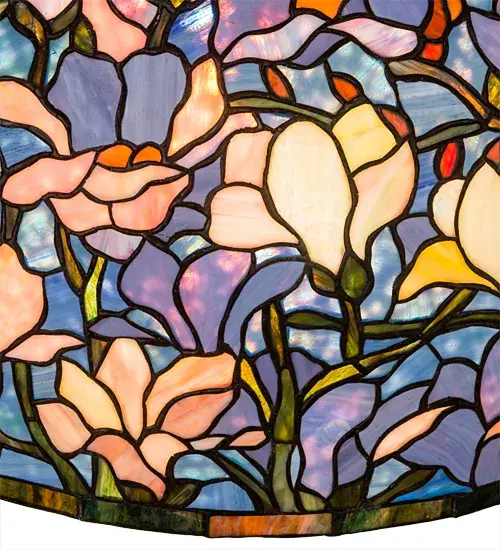 The Tiffany Magnolia by Meyda Lighting - Image 4