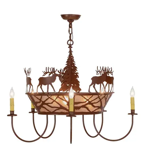 The Elk on the Loose by Meyda Lighting - Image 5