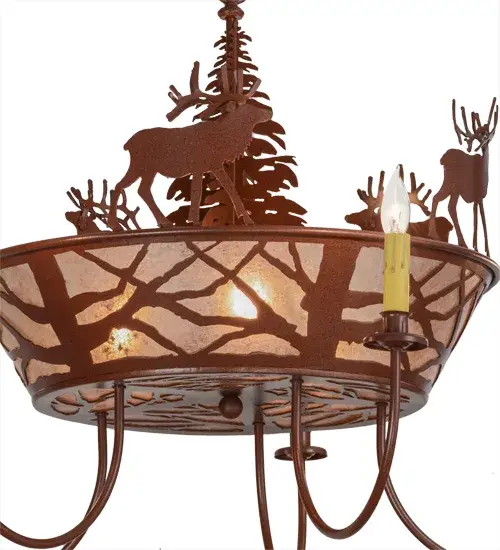 The Elk on the Loose by Meyda Lighting - Image 8