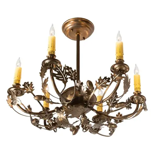 The Oak Leaf & Acorn by Meyda Lighting - Image 6