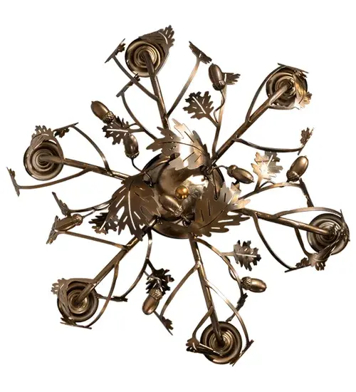 The Oak Leaf & Acorn by Meyda Lighting - Image 7