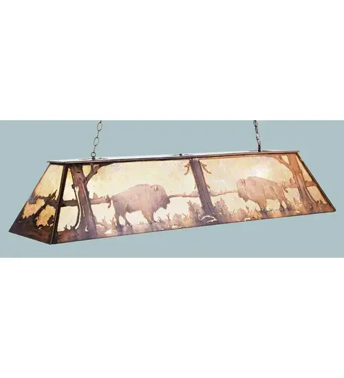 The Buffalo at Lake by Meyda Lighting