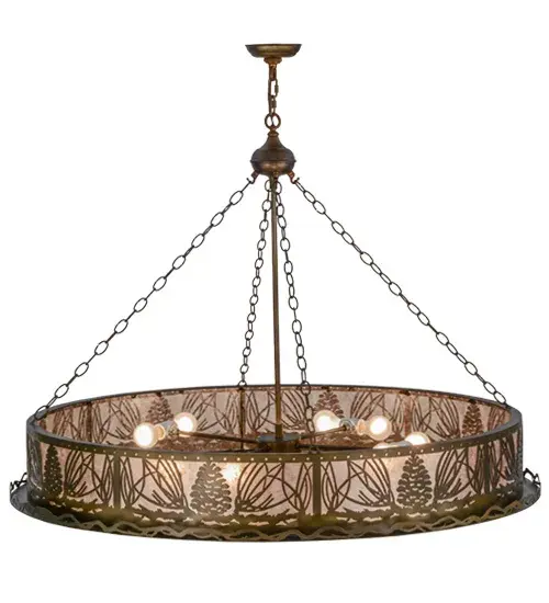 The Meyda Tiffany - Mountain Pine by Meyda Lighting - Image 4
