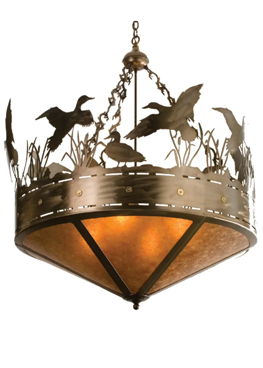 The Meyda Tiffany - Ducks In Flight by Meyda Lighting