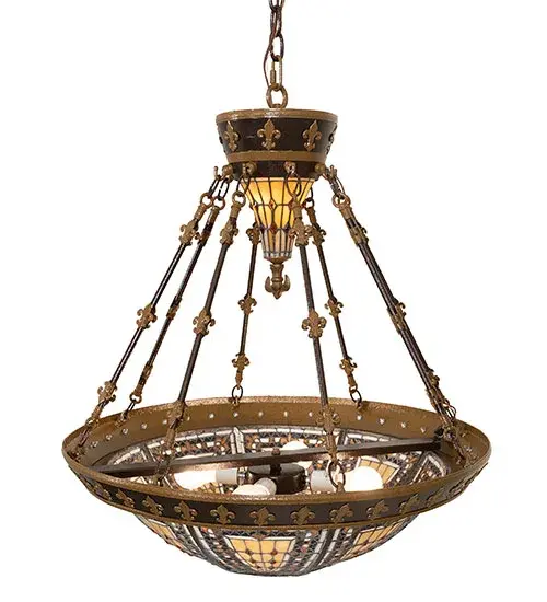 The Meyda Tiffany - Fleur-De-Lis by Meyda Lighting - Image 4