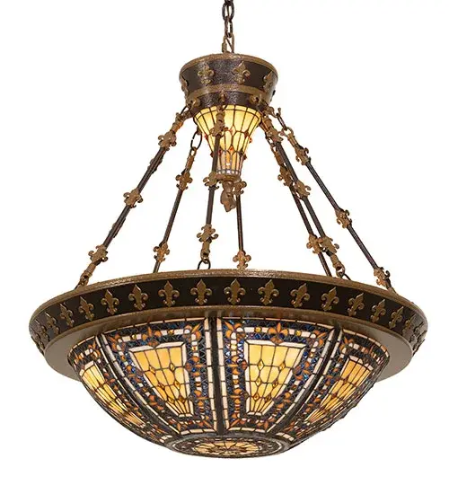 The Meyda Tiffany - Fleur-De-Lis by Meyda Lighting - Image 6