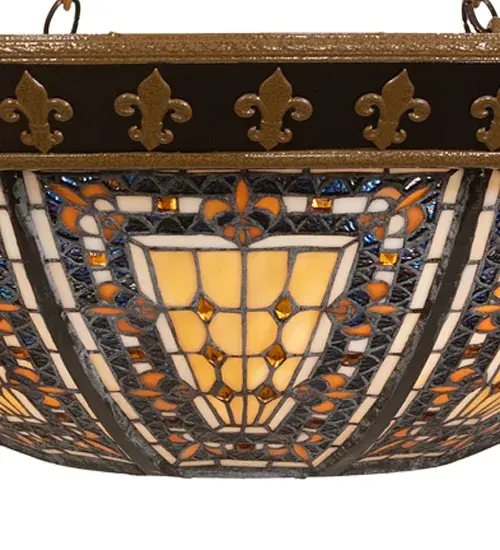 The Meyda Tiffany - Fleur-De-Lis by Meyda Lighting - Image 9