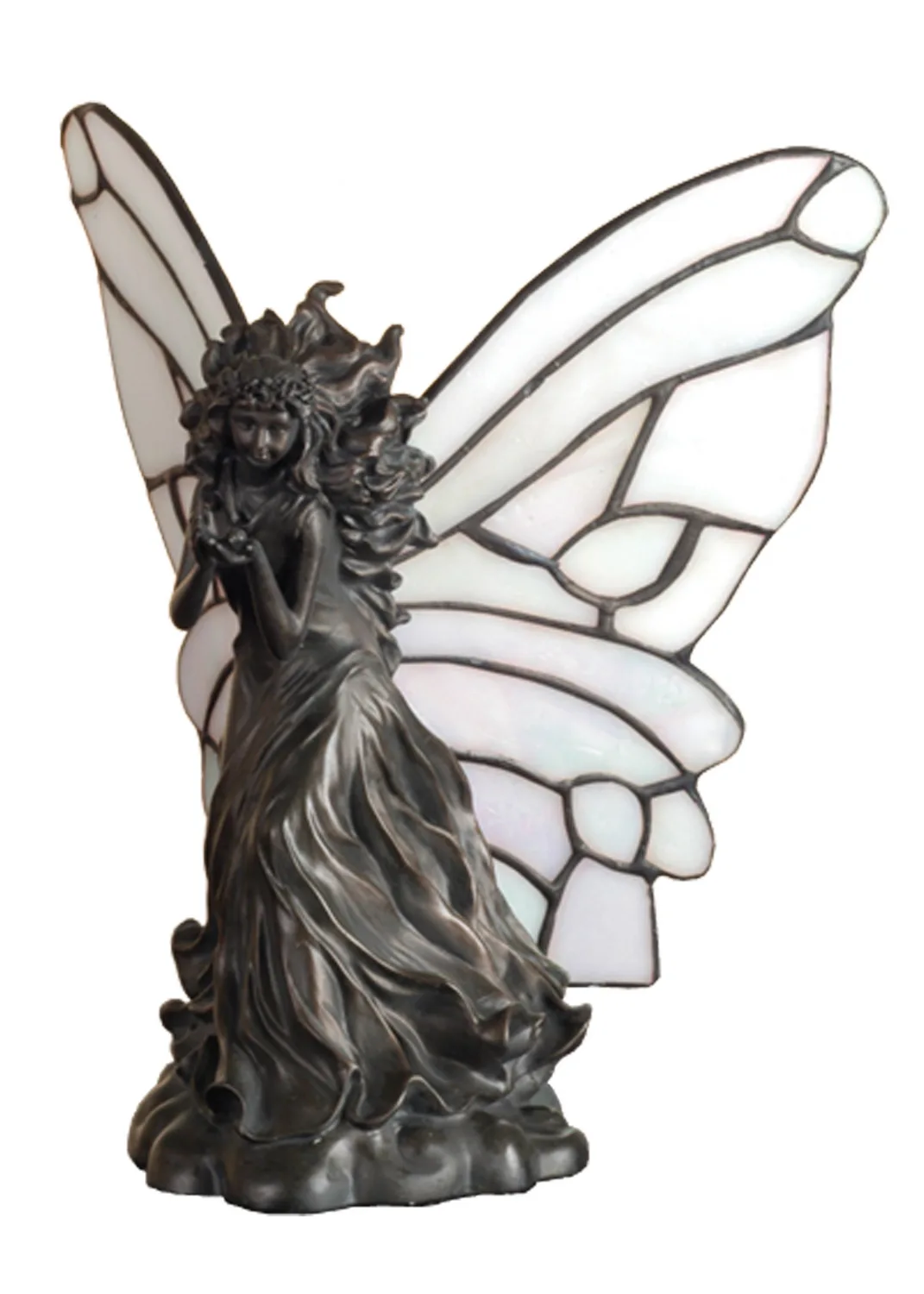 Fairy Holding Ladybug One Light Accent Lamp in Mahogany Bronze