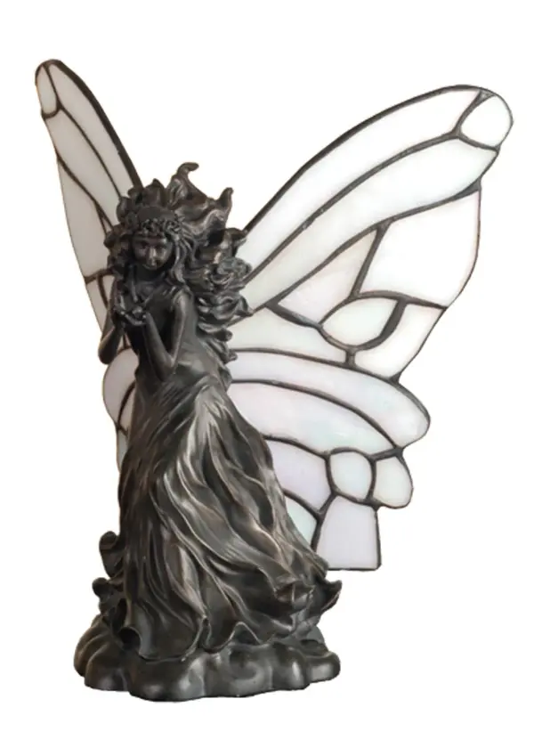 The Meyda Tiffany - Fairy Holding Ladybug by Meyda Lighting