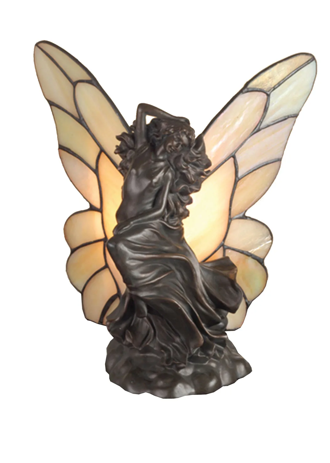 Floating Fairy One Light Accent Lamp in Nickel