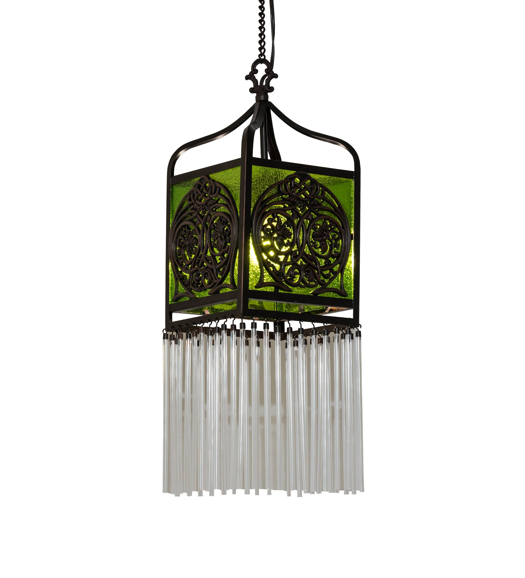 Celtic Knot One Light Pendant in Mahogany Bronze