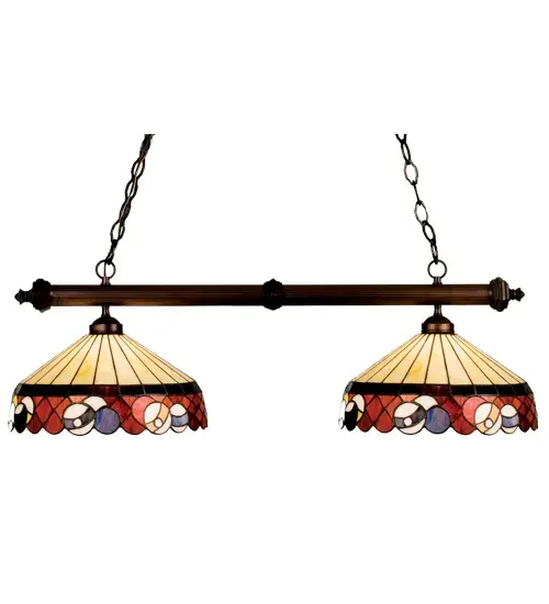 The Burgundy Billiard by Meyda Lighting