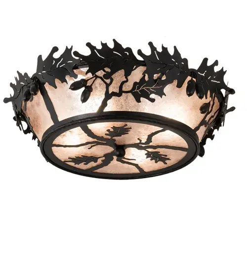The Meyda Tiffany - Oak Leaf & Acorn by Meyda Lighting - Image 2