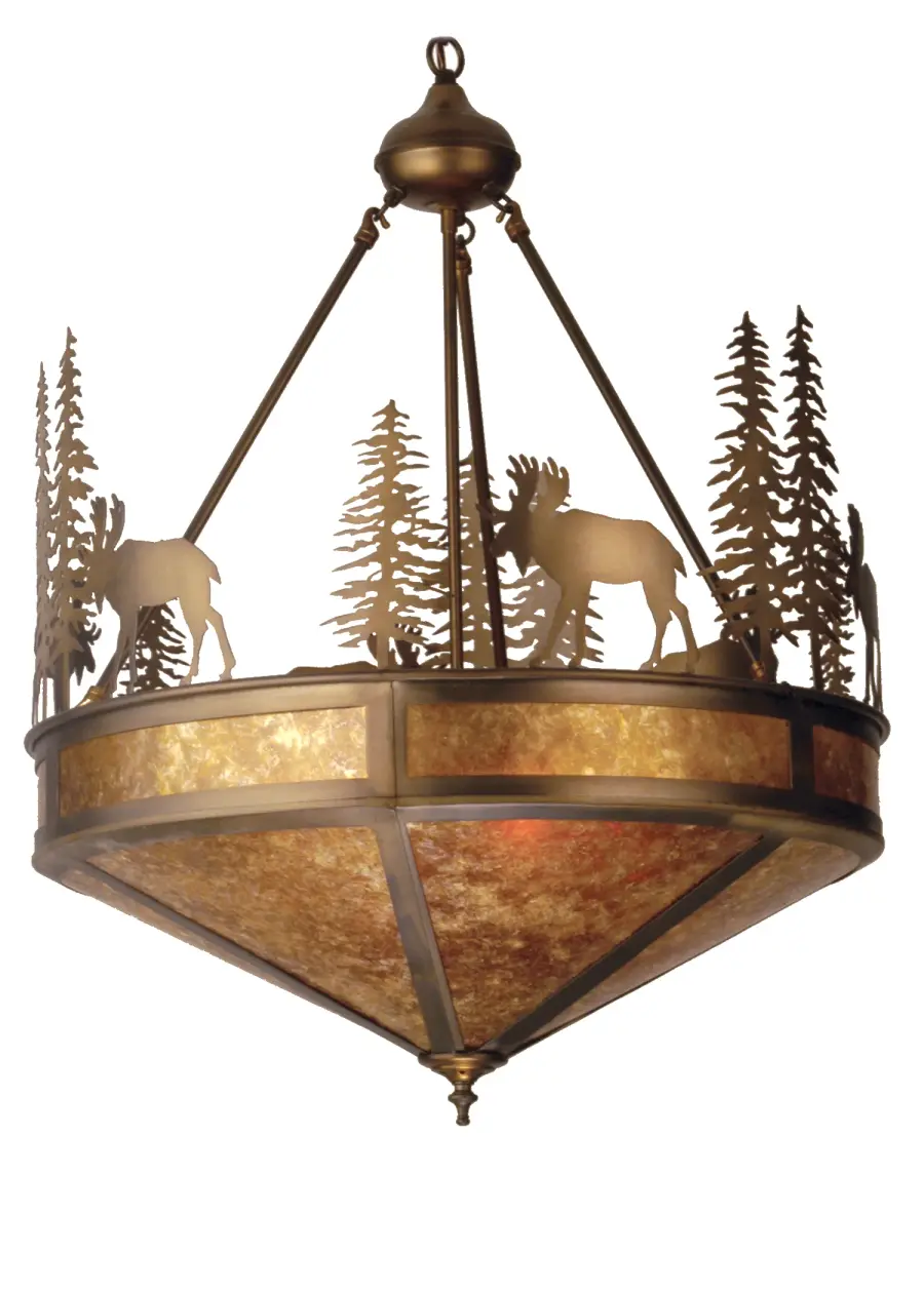 The Meyda Tiffany - Wandering Moose by Meyda Lighting