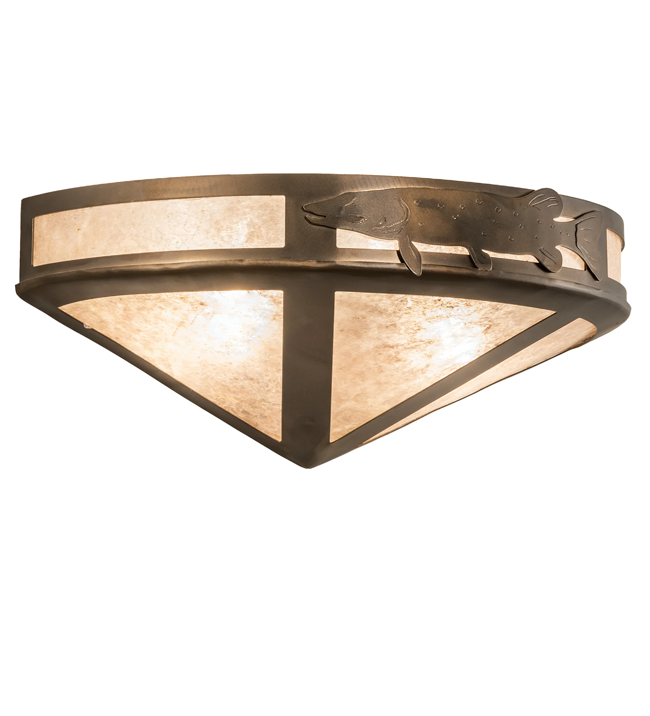 Pike Two Light Wall Sconce in Antique Copper