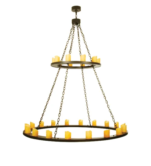 Loxley 28 Light Chandelier in Timeless Bronze