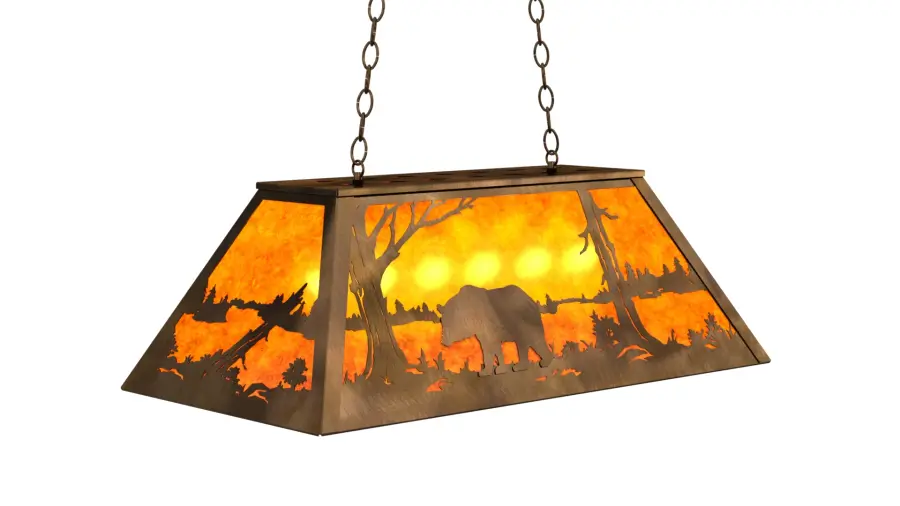 The Meyda Tiffany - Bear At Lake by Meyda Lighting - Image 1