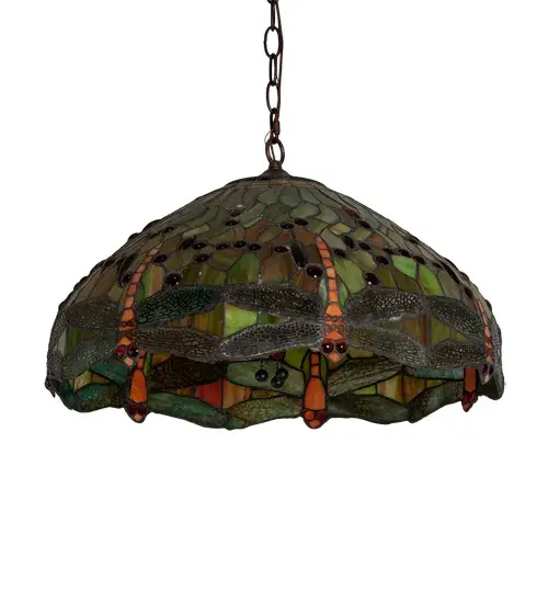 The Meyda Tiffany - Tiffany Hanginghead Dragonfly by Meyda Lighting - Image 3
