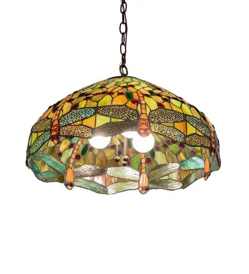 The Meyda Tiffany - Tiffany Hanginghead Dragonfly by Meyda Lighting - Image 6