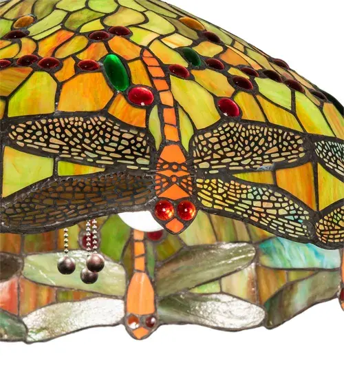 The Meyda Tiffany - Tiffany Hanginghead Dragonfly by Meyda Lighting - Image 8