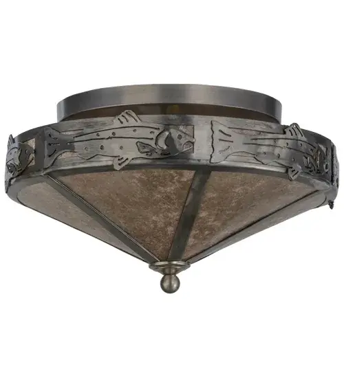 The Meyda Tiffany - Rainbow Trout by Meyda Lighting - Image 3