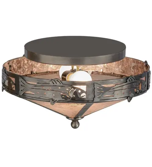 The Meyda Tiffany - Rainbow Trout by Meyda Lighting - Image 4