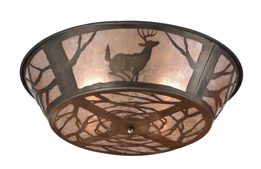 The Meyda Tiffany - Deer On The Loose by Meyda Lighting