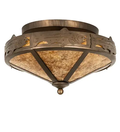 The Meyda Tiffany - Rainbow Trout by Meyda Lighting - Image 3