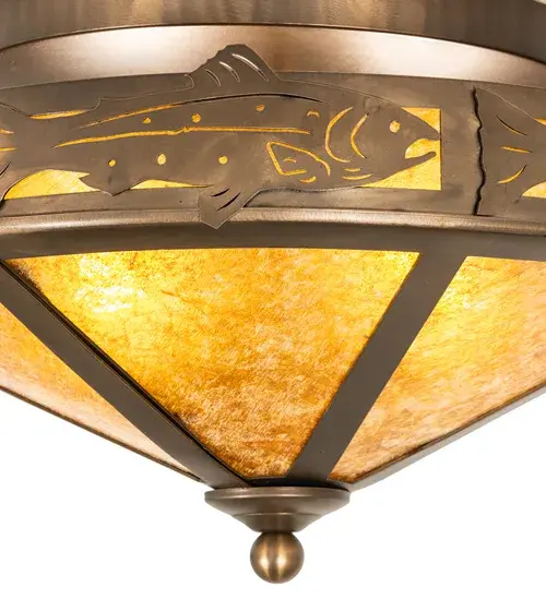 The Meyda Tiffany - Rainbow Trout by Meyda Lighting - Image 8