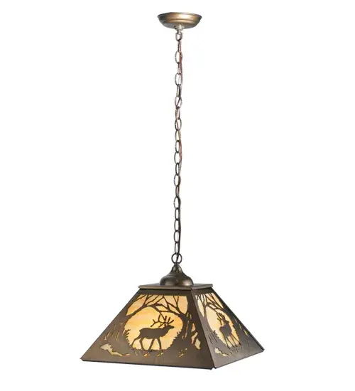 The Meyda Tiffany - Elk At Dawn by Meyda Lighting - Image 8