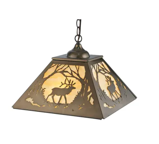 The Meyda Tiffany - Elk At Dawn by Meyda Lighting - Image 7